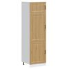 vidaXL Mueble de cocina Porto de madera contrachapada roble artesanal