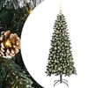 vidaXL &Aacute;rbol de Navidad artificial Verde 150 cm PVC, pl&aacute;stico y acero