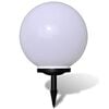 vidaXL L&aacute;mpara de camino de jard&iacute;n LED 40 cm con pincho de tierra