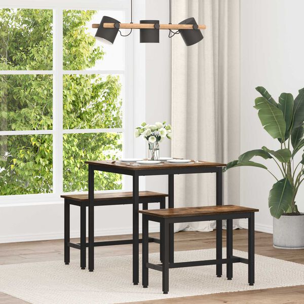 vidaXL Mesas de comedor METAL