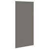 vidaXL Estor Enrollable Opaco gris 95x230 cm Tela Ancho 95x130 cm