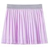 Falda plisada infantil color lila 128