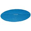 Intex Cubierta de piscina solar polietileno azul 348 cm