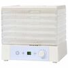 vidaXL Deshidratador de alimentos con 6 bandejas 250 W blanco