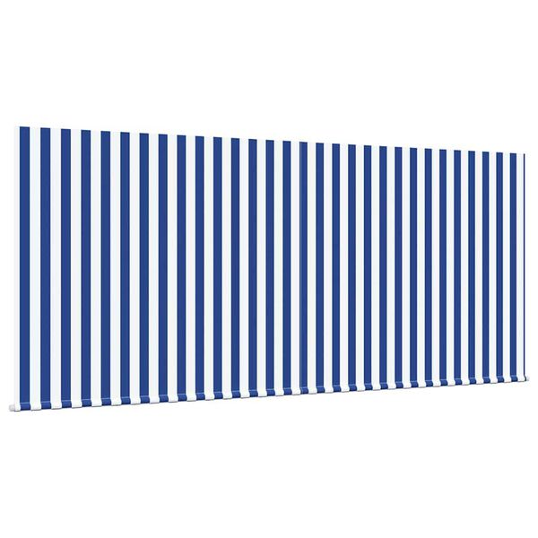 vidaXL Toldo Retr&aacute;ctil Azul y 300 x 200 cm Poli&eacute;ster y Aluminio