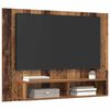 vidaXL Conjunto de mueble de TV Madera envejecida 120 x 23,5 x 90 cm