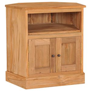 vidaXL Aparador de madera maciza de teca 60x45x60 cm