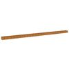 vidaXL Jardinera acero corten 1152x50x36 cm