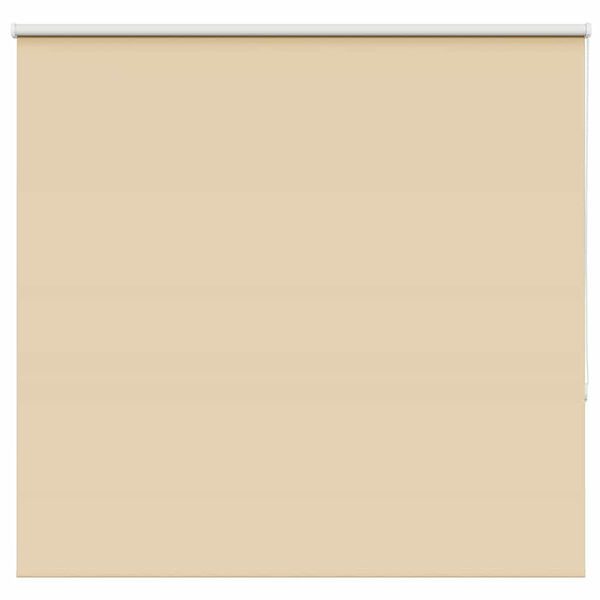 vidaXL Estor Enrollable Opaco Beige 150x150 cm Tela Ancho 146,6 cm