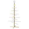 vidaXL &Aacute;rbol de Navidad de metal con soporte KUOPIO 150 cm