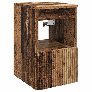 vidaXL Mueble de Cuarto de Ba&ntilde;o Madera envejecida 30 x 35 x 50 cm