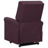 vidaXL Sill&oacute;n elevable tela morado