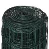 vidaXL Set de euro valla acero verde 25x1,2 m