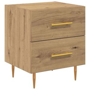 vidaXL Armario de Noche Roble artisan 40 x 35 x 47,5 cm