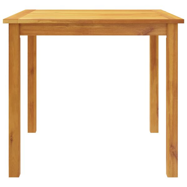 vidaXL Juego de comedor de jard&iacute;n 3 piezas 85x85x74 cm madera maciza de acacia