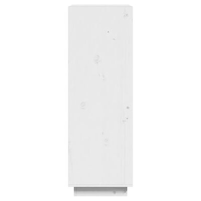 vidaXL Estantería/divisor de espacios madera pino blanco 60x35x103 cm