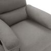 vidaXL Sill&oacute;n de masaje elevable tela gris claro