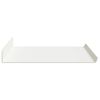 vidaXL Estante flotante 2 pcs 60 x 18 x 2,5 cm Acero