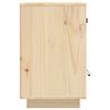 vidaXL Mesitas de noche 2 uds madera maciza de pino 40x34x55 cm