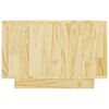 vidaXL Mesa de centro de madera maciza de pino 50x50x33,5 cm