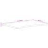 vidaXL Tablero escritorio con curva madera mango rugosa 110x60x2,5 cm