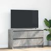 vidaXL Mueble de TV madera de ingenier&iacute;a gris hormig&oacute;n 100x35x54 cm