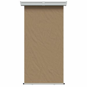 vidaXL Toldo lateral para balc&oacute;n 100% poli&eacute;ster hierro acero