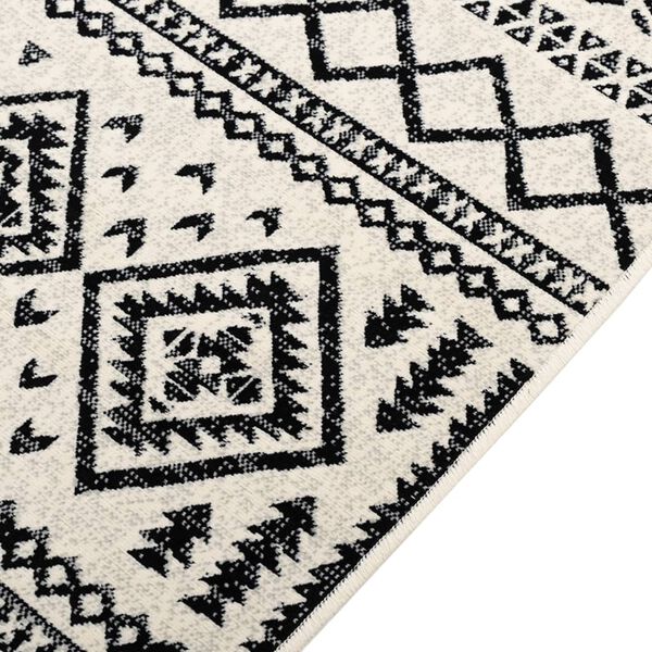 vidaXL Alfombra interior exterior antideslizante pelo corto 80x300 cm