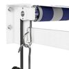 vidaXL Toldo retr&aacute;ctil autom&aacute;tico azul y blanco 3x2,5 m