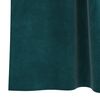 vidaXL Cortinas opacas 2 pcs Verde oscuro 140 x 260 cm Terciopelo