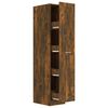 vidaXL Armario boticario contrachapado roble ahumado 30x42,5x150 cm