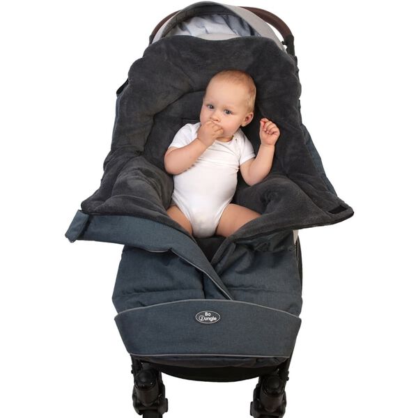 Bo Jungle Saco para beb&eacute; B-Thermo gris oscuro B300850
