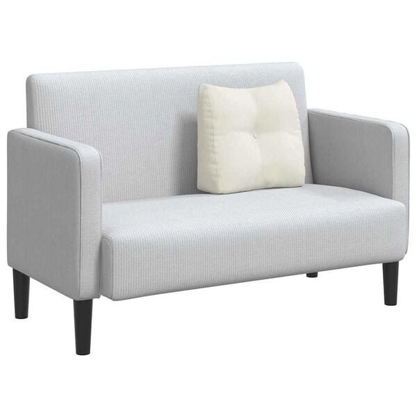 vidaXL Cojín de Espalda Crema 45 x 24 x 50 cm Terciopelo