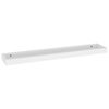 vidaXL Estantes de pared Loggia 2 uds blanco MDF 80x15x4 cm