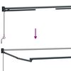vidaXL Toldo retr&aacute;ctil manual 4 x 2 m