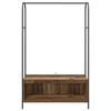 vidaXL Perchero para ropa Roble Marrón 100 x 44 x 160 cm
