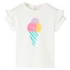 Camiseta infantil color crudo 116