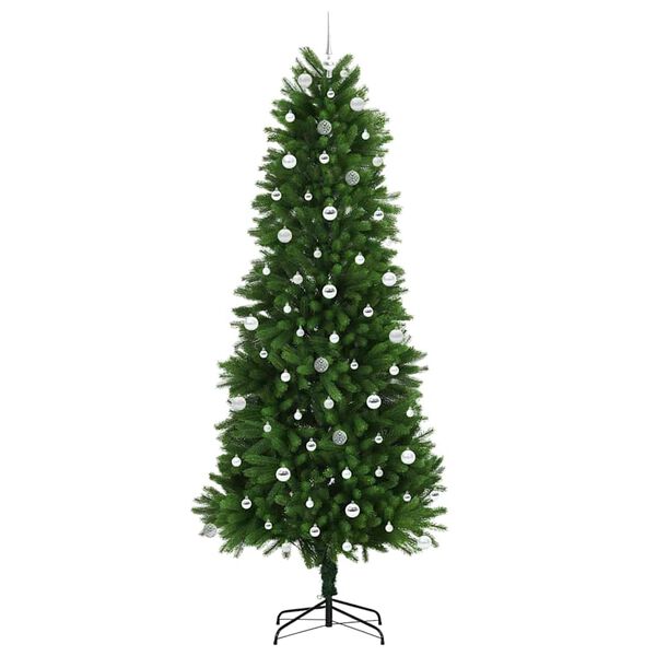 vidaXL &Aacute;rbol de Navidad con 300 LED con soporte Verde 240 cm PE
