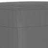 vidaXL Juego de sofás con cojines 3 piezas tela microfibra gris oscuro