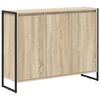 vidaXL Armario auxiliar Sonoma 96,5 x 30 x 75 cm Madera de ingenier&iacute;a