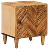 vidaXL Mesita de Noche Marr&oacute;n 40 x 33,5 x 46 cm Madera de mango maciza