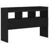 vidaXL Vitrina Roble Negro 105 x 30 x 70 cm Madera de ingenier&iacute;a