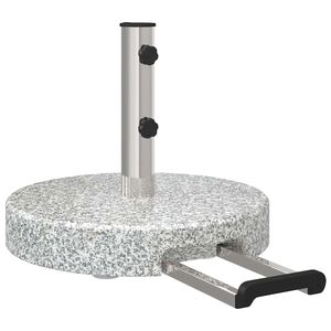 vidaXL Base para sombrilla Gris &Oslash; 45 x 37.5 cm granito