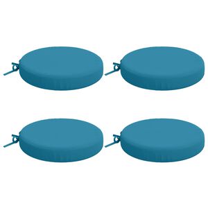 vidaXL Cojines de Asiento de 4 Piezas SOEST 4 uds. 100% Poli&eacute;ster