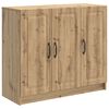 vidaXL Aparador Roble Artesanal 89 x 34,5 x 77 cm Madera de Ingenier&iacute;a