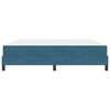 vidaXL Cama tipo Box Spring con colch&oacute;n Azul Oscuro 180 x 200 cm tela