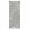 vidaXL Mueble colgante con puerta Riga Gris Concreto 40 x 31 x 100 cm