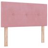 vidaXL Cabecero Rosa 80 cm Terciopelo