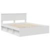 vidaXL Estructura de cama 160 x 200 cm Madera de pino macizo