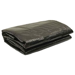 vidaXL Cubierta de piscina PE negro 549 cm